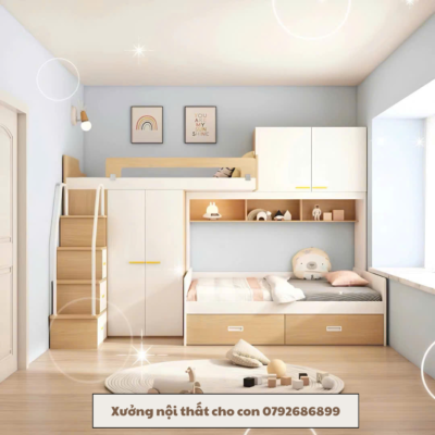 giường tầng cho bé đa dạng mẫu mã