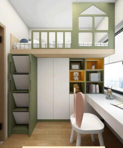 Thiết kế đa năng – Vừa ngủ, vừa học, vừa chơi