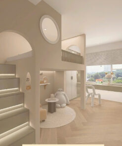 Tăng tính thẩm mỹ cho phòng ngủ của con