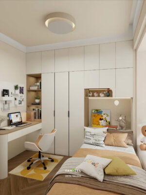 Có Nên Dùng MDF Lõi Xanh Chống Ẩm Cho Nội Thất Phòng Ngủ?