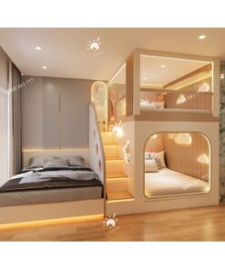 Giường tầng trên dưới GT044