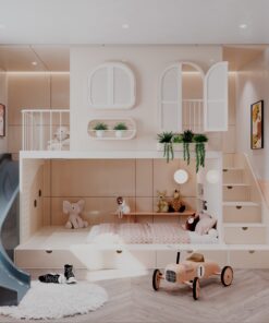 Giường tầng trên dưới GT041